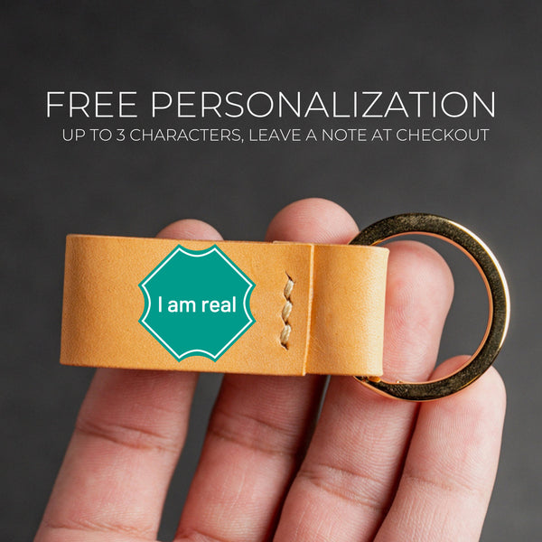 Personalized Handcrafted Leather Keychain - Professional and Unique Gift Choice - Customizable with High-Quality Leather Material for boats