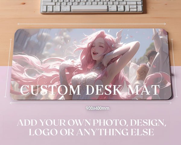 Personalized Desk Mat, Large Mouse Pad, Custom TCG Playmat, Personalized Gift, Christmas Gift, Gift for Boyfriend, Gift for Husband